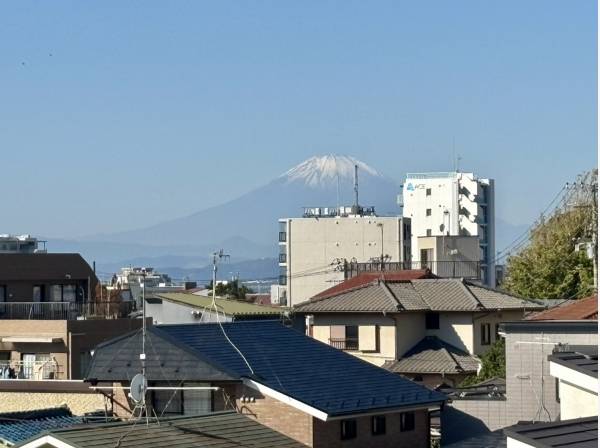 富士山を望みます