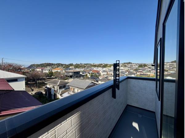 高台ならではの眺望