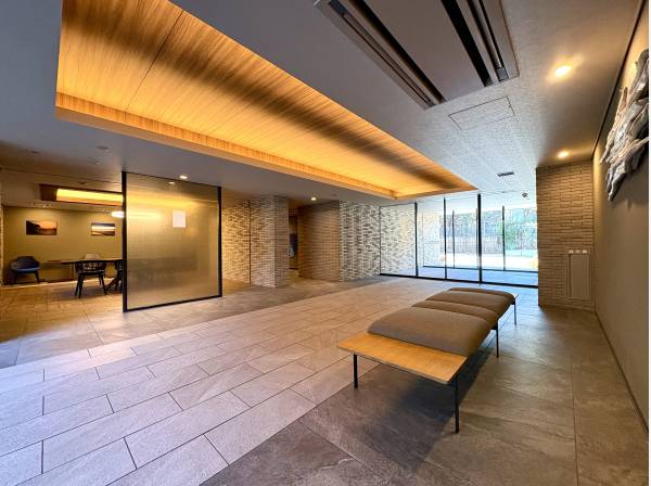 共用部です。共用施設も充実です。