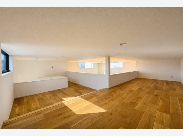 “余白”が贅沢。ロフトという名の自由室。