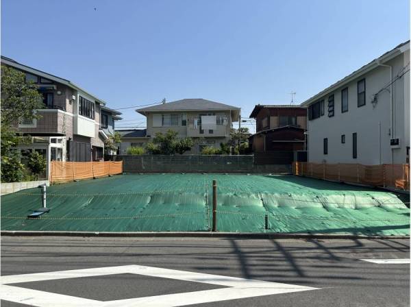 建物配置を描きやすいすっきりとした敷地形状