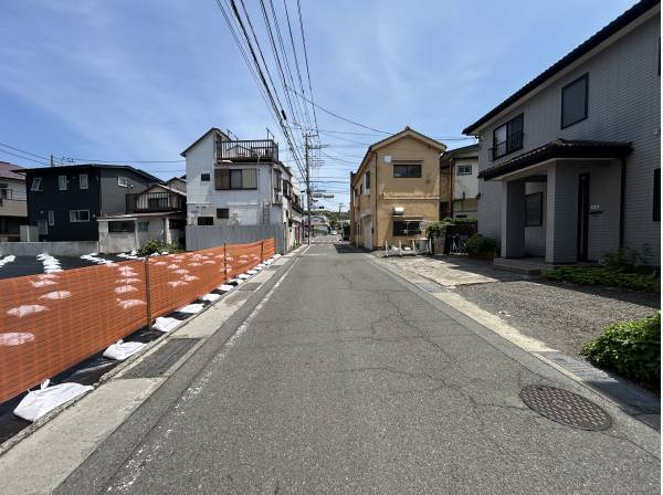 前面道路になります！