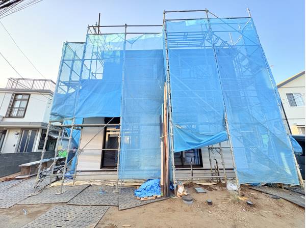 間もなく完成です！