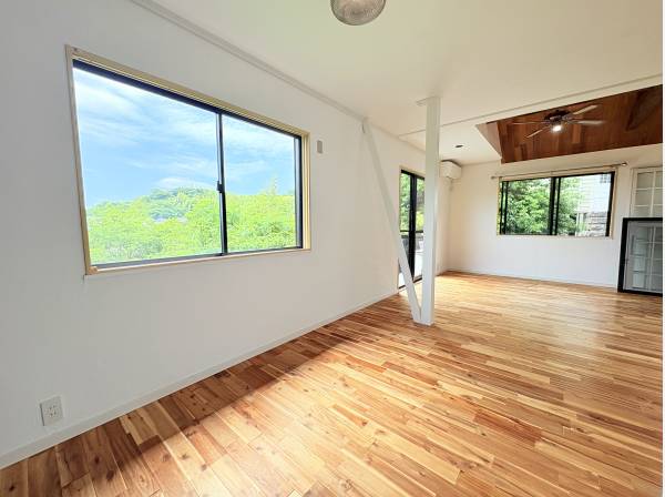高台の為、視線も気にならないです！