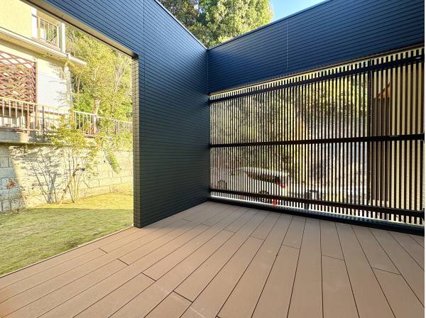 LDKと一体感を生むウッドデッキが心地よい時間をつくります