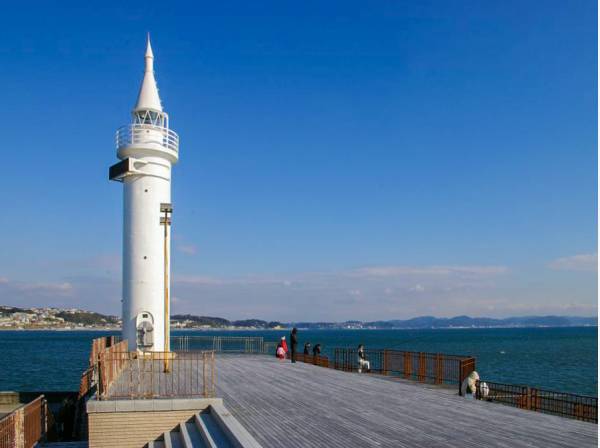 江の島まで自転車で5分（約1.5km）