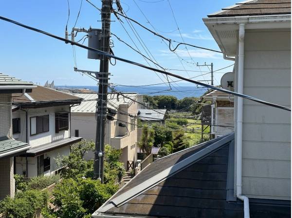 洋室からは湘南の海を望めます！