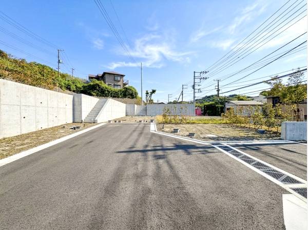 美しい開発分譲地です。