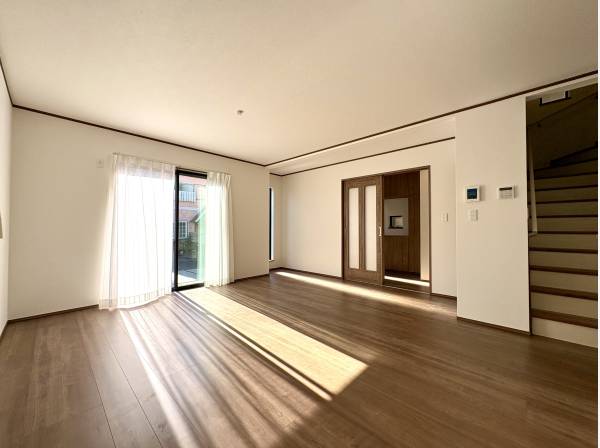 日当たり良好な1階リビング