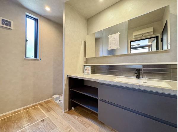 ホテルライクなパウダールーム