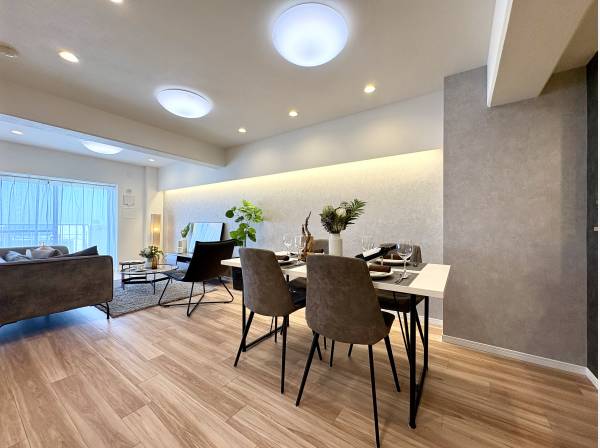 ゆったりとしたリビング