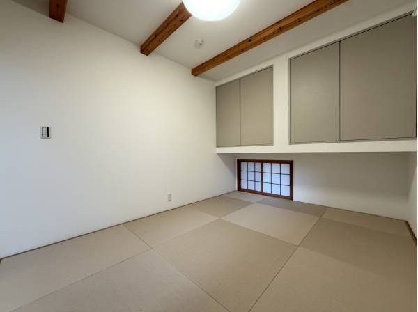 ほっと一息つける和室
