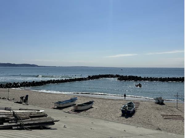 休日は穏やかな海浜で＾＾