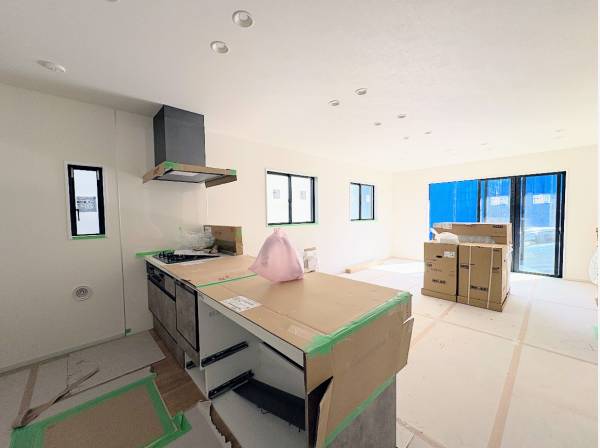 約20帖の開放感あるLDK