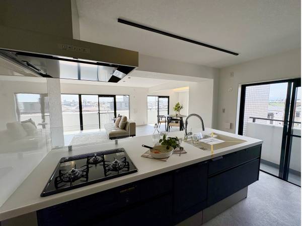 キッチンスペースも新調済み