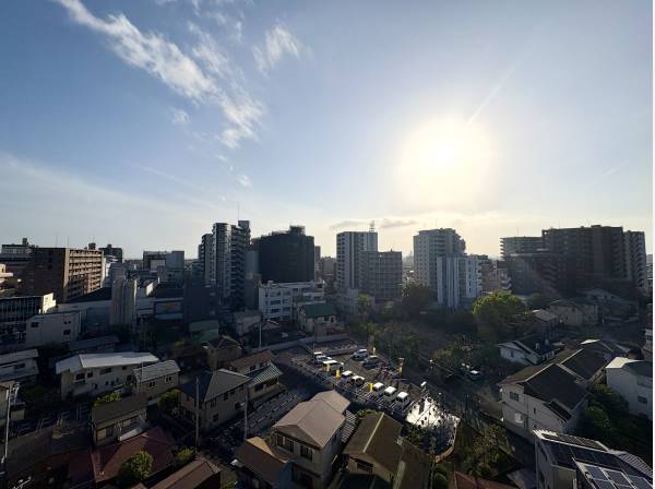 開放的な眺望が広がります。