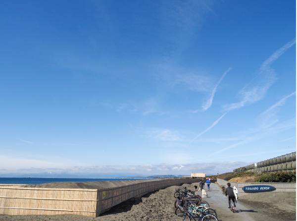 辻堂海岸まで自転車で5分（約1.3km）