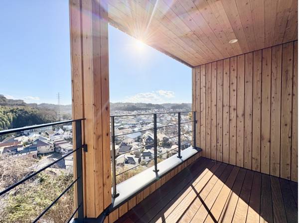 雨の日も安心なバルコニー