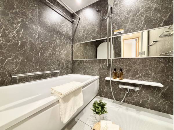 一日の疲れを癒すバスルーム