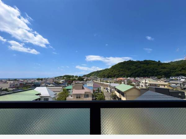 大磯の街並みが一面に広がります