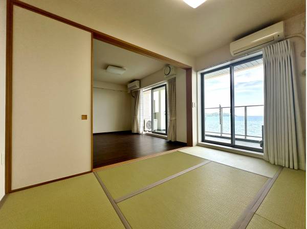 和室からも息を飲むような眺望をご覧頂けます