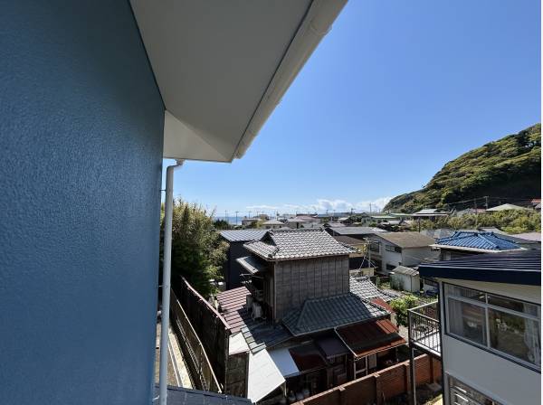 海が見えます！