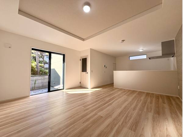 開放感に満ちたゆったりとした居心地の良さのLDK