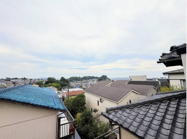 フラットルーフからの眺望です