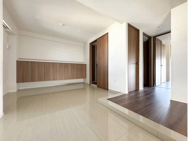 バスルームと直結した土間スペースはマリンライフの強い味方