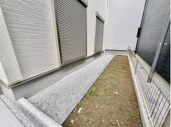 ちょっとした庭もあります！