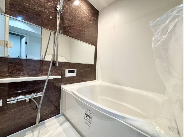 一日の疲れを癒してくれるバスルーム