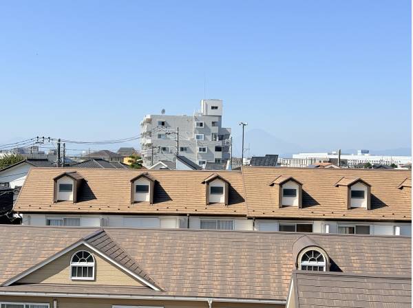 晴れた日には富士山が一望できます。