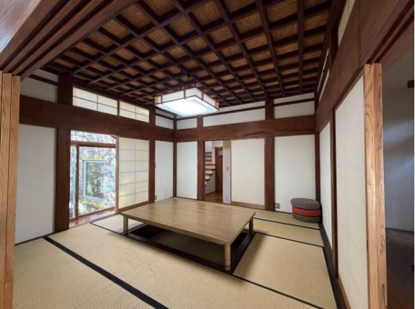 拘りを感じる和室です。