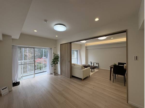 7.2帖洋室日当たり良好！LDを広げる様に使っていただくこともできます