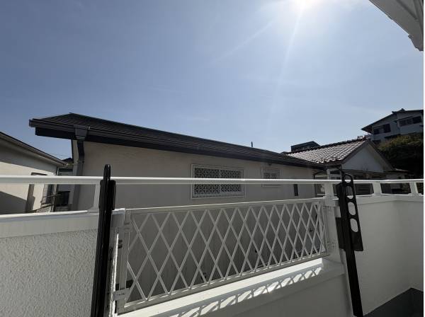 バルコニーからの日当たりも良好です！