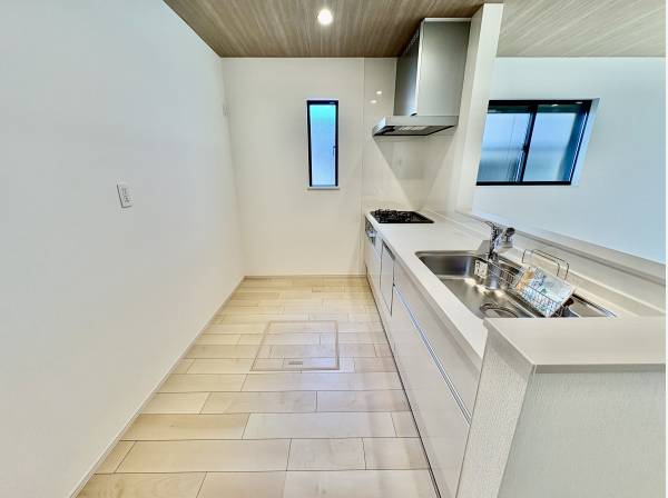 このキッチンで家族に料理を作りたいです。