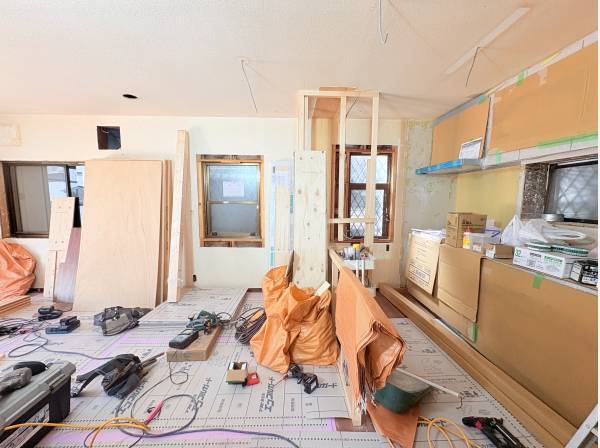 窓も多く開放的な空間