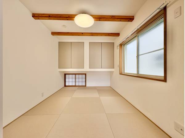 こもれる感のあるちょうど良いサイズの居室です