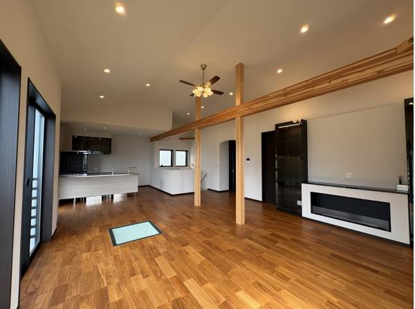 バイオエタノールの暖炉があります