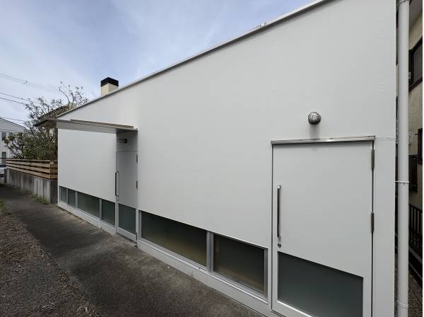 建物の外観でプライバシーが守られています