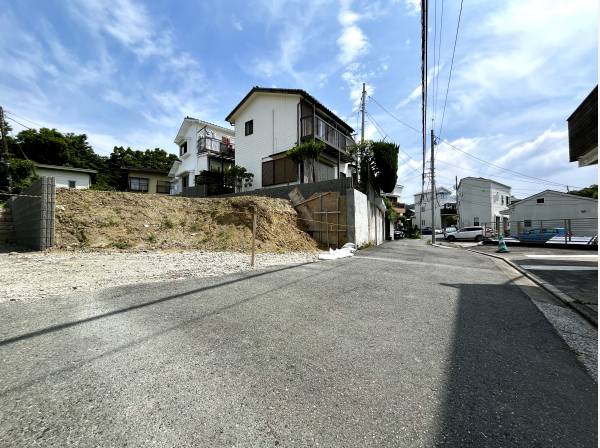 前面道路です。