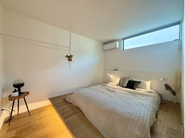 ぐっすり眠れそうな寝室♪