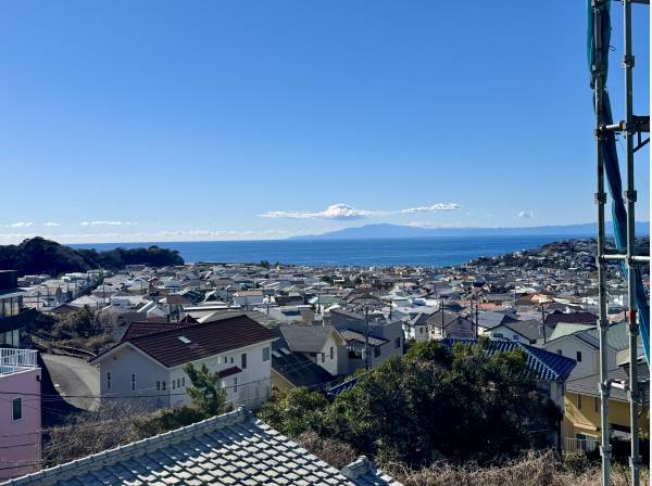 現地２階からの眺望