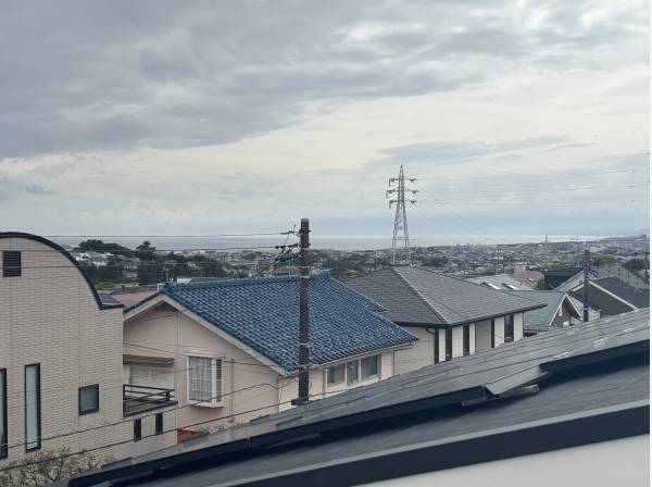 スカイバルコニーからの景色