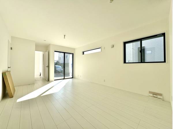 ゆったりとしたリビングです。