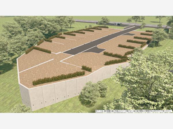 石原谷公園隣接の開発分譲地！