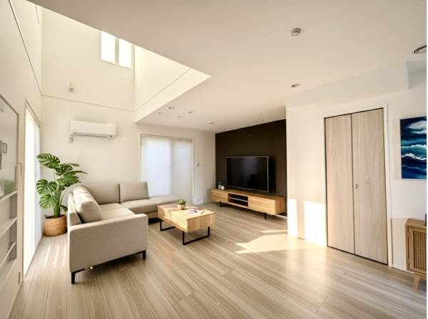 全館か暖房と換気を完備
※家具はCGによるイメージ