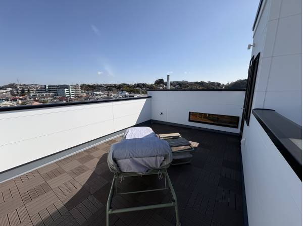 ルーフバルコニーも広いですよ！