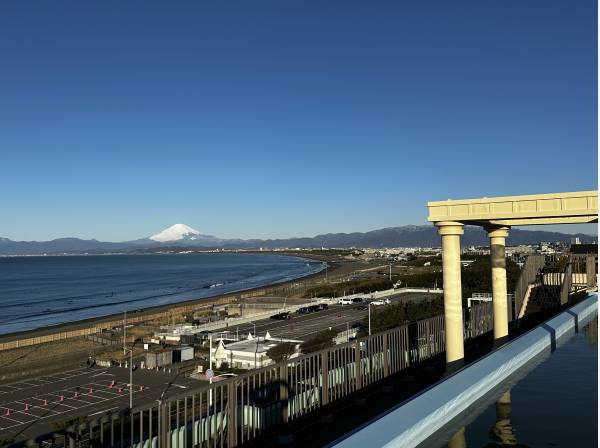 富士山と海を望みます♪