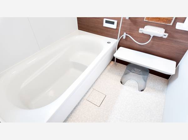 1日の疲れを癒すバスルーム